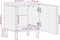 vidaXL - Nachtkastje - 2 - st - 40x33x46 - cm - massief - mangohout - zwart