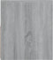vidaXL - Nachtkastje - 2 - st - met - LED-verlichting - 60x35x40 - cm - grijs - sonoma