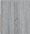 vidaXL - Nachtkastje - 2 - st - met - LED-verlichting - 60x35x40 - cm - grijs - sonoma
