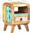 vidaXL - Nachtkastje - 30x30x41 - cm - massief - gerecycled - hout