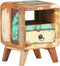 vidaXL - Nachtkastje - 30x30x41 - cm - massief - gerecycled - hout