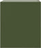 vidaXL - Nachtkastje - 34,5x39x44 - cm - staal - groen