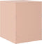 vidaXL - Nachtkastje - 34,5x39x44 - cm - staal - roze