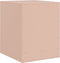 vidaXL - Nachtkastje - 34,5x39x44 - cm - staal - roze