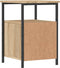 vidaXL - Nachtkastje - 34x35,5x50 - cm - bewerkt - hout - sonoma - eikenkleurig