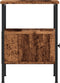 vidaXL - Nachtkastje - 34x36x50 - cm - bewerkt - hout - oud - houtkleurig
