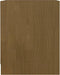 vidaXL - Nachtkastje - 35,5x33,5x41,5 - cm - massief - grenenhout - honingbruin