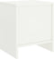 vidaXL - Nachtkastje - 35x30x40 - cm - massief - grenenhout - wit