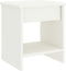 vidaXL - Nachtkastje - 35x30x40 - cm - massief - grenenhout - wit