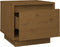 vidaXL - Nachtkastje - 35x34x32 - cm - massief - grenenhout - honingbruin