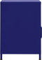 vidaXL - Nachtkastje - 35x35x51 - cm - staal - marineblauw