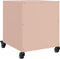 vidaXL - Nachtkastje - 36x39x43,5 - cm - staal - roze