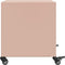 vidaXL - Nachtkastje - 36x39x43,5 - cm - staal - roze