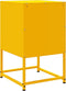 vidaXL - Nachtkastje - 36x39x60,5 - cm - staal - mosterdgeel