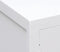 vidaXL - Nachtkastje - 38x28x52 - cm - paulowniahout - wit
