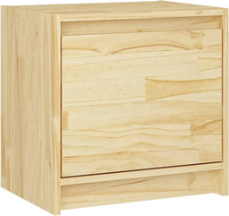 vidaXL - Nachtkastje - 40x30,5x40 - cm - massief - grenenhout