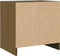 vidaXL - Nachtkastje - 40x30,5x40 - cm - massief - grenenhout - honingbruin