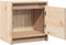 vidaXL - Nachtkastje - 40x30,5x40 - cm - massief - grenenhout