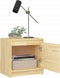 vidaXL - Nachtkastje - 40x30,5x40 - cm - massief - grenenhout