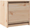 vidaXL - Nachtkastje - 40x30,5x40 - cm - massief - grenenhout
