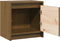 vidaXL - Nachtkastje - 40x30,5x40 - cm - massief - grenenhout - honingbruin