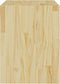 vidaXL - Nachtkastje - 40x30,5x40 - cm - massief - grenenhout