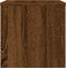 vidaXL - Nachtkastje - 40x30x30 - cm - bewerkt - hout - bruin - eikenkleur