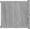 vidaXL - Nachtkastje - 40x30x30 - cm - bewerkt - hout - grijs - sonoma - eikenkleurig