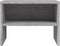 vidaXL - Nachtkastje - 40x30x30 - cm - bewerkt - hout - grijs - sonoma - eikenkleurig