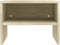 vidaXL - Nachtkastje - 40x30x30 - cm - bewerkt - hout - sonoma - eikenkleurig