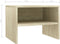 vidaXL - Nachtkastje - 40x30x30 - cm - bewerkt - hout - sonoma - eikenkleurig
