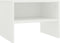 vidaXL - Nachtkastje - 40x30x30 - cm - bewerkt - hout - wit