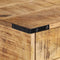 vidaXL - Nachtkastje - 40x30x37 - cm - massief - mangohout