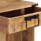 vidaXL - Nachtkastje - 40x30x37 - cm - massief - mangohout