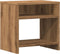 vidaXL - Nachtkastje - 40x30x40 - cm - bewerkt - hout - artisanaal - eikenkleurig