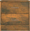 vidaXL - Nachtkastje - 40x30x40 - cm - bewerkt - hout - gerookt - eikenkleurig