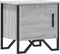 vidaXL - Nachtkastje - 40x30x40 - cm - bewerkt - hout - grijs - sonoma - eikenkleurig