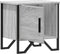 vidaXL - Nachtkastje - 40x30x40 - cm - bewerkt - hout - grijs - sonoma - eikenkleurig