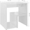 vidaXL - Nachtkastje - 40x30x40 - cm - bewerkt - hout - hoogglans - wit