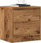 vidaXL - Nachtkastje - 40x30x40 - cm - bewerkt - hout - oud - houtkleurig