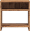 vidaXL - Nachtkastje - 40x30x40 - cm - bewerkt - hout - oud - houtkleurig
