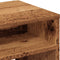 vidaXL - Nachtkastje - 40x30x40 - cm - bewerkt - hout - oud - houtkleurig