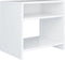vidaXL - Nachtkastje - 40x30x40 - cm - bewerkt - hout - wit
