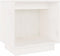 vidaXL - Nachtkastje - 40x30x40 - cm - massief - grenenhout - wit