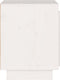 vidaXL - Nachtkastje - 40x30x40 - cm - massief - grenenhout - wit