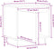 vidaXL - Nachtkastje - 40x30x40 - cm - massief - grenenhout - wit
