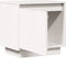 vidaXL - Nachtkastje - 40x30x40 - cm - massief - grenenhout - wit