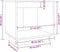 vidaXL - Nachtkastje - 40x30x40 - cm - massief - grenenhout - wit