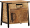 vidaXL - Nachtkastje - 40x30x42 - cm - massief - mangohout