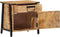 vidaXL - Nachtkastje - 40x30x42 - cm - massief - mangohout